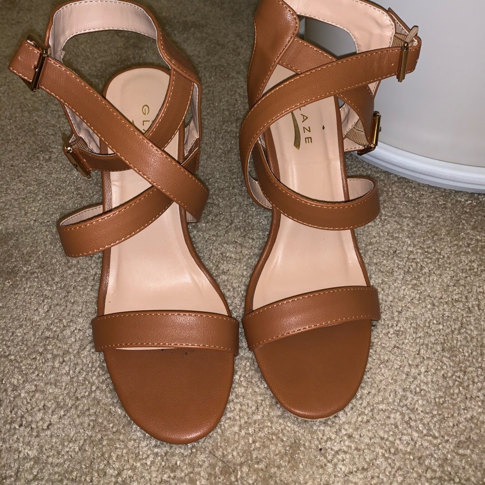 Brown heels